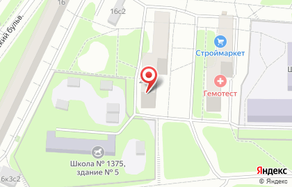 Супермаркет Пятёрочка в Москве на карте