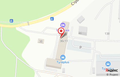 Автокомплекс АвтоПартнер на Строительной улице на карте