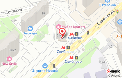 ПОДРУЖКА (TABER TRADE Ltd.) на Бабушкинской (ул Снежная) на карте