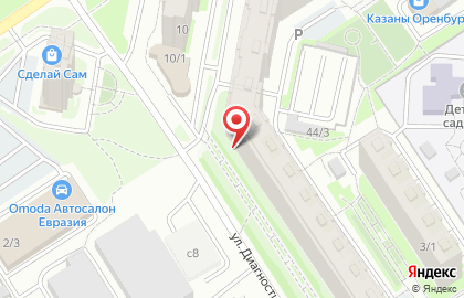 Восток в Ленинском районе на карте