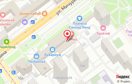 Юридическая компания КИТ в Ленинском районе на карте