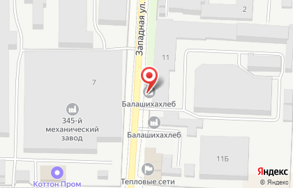 Булочная Балашихахлеб на Пригородной улице на карте