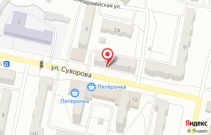 Магазин АвтоДеталь в Ленинск-Кузнецком на карте