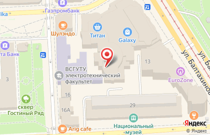 Магазин Миротворец в Советском районе на карте
