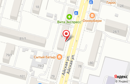 Кафе Viola в Советском районе на карте