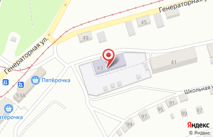 Детский сад №6 в Челябинске на карте
