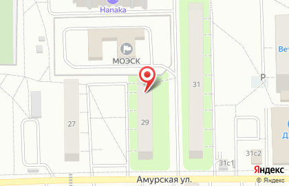 Частный детский сад Малютка на Амурской улице на карте