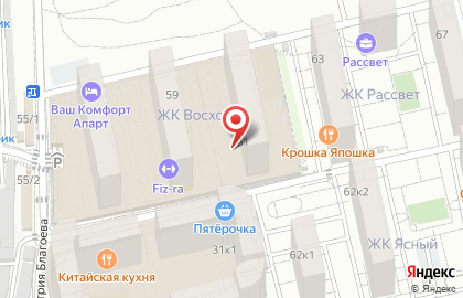 Восход, ООО АльфаСтройКомплекс на карте