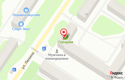 Аптека Лана на улице Ленина на карте