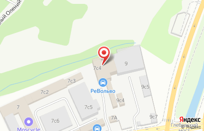 Автосервис МТК на Преображенской площади на карте