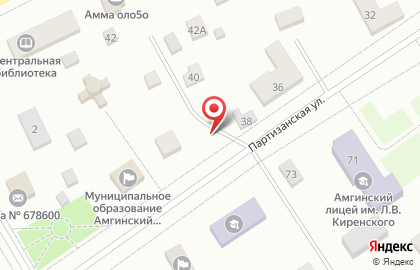 Салон цветов на Партизанской улице на карте