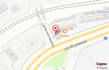 ООО Униформ на Сибирском переезде на карте