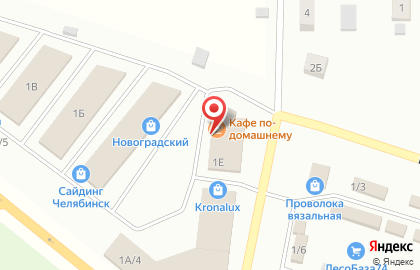 Торгово-производственная компания 5-Элемент кровли и фасада в Челябинске на карте