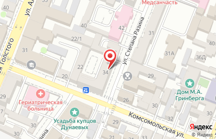 Супермаркет Ближний в Самарском районе на карте