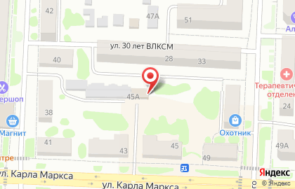 Кристалл в Тюмени на карте
