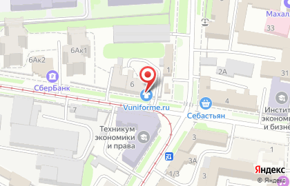 Магазин форменной одежды и аксессуаров Vuniforme.ru на карте