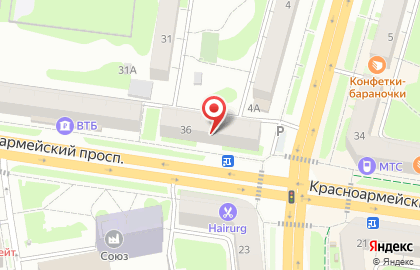 Многофункциональный центр в Туле на карте