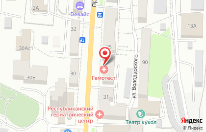 Интернет-магазин автозапчастей Ixora на проспекте Ленина на карте