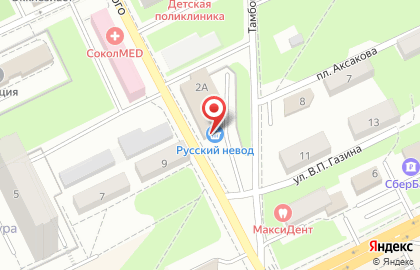 Фирменный магазин Русский невод в Правобережном районе на карте