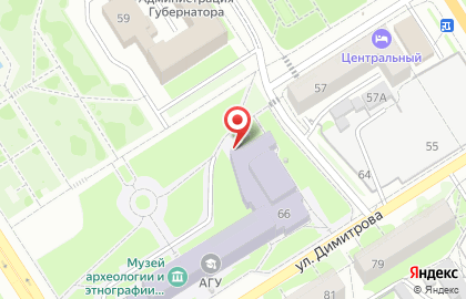 Художественная галерея Universum в Железнодорожном районе на карте
