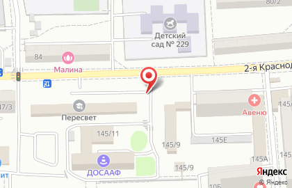 Шиномонтажная мастерская на 2-ой Краснодарской улице на карте