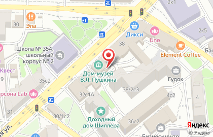 Дом-музей А.С. Пушкина на карте