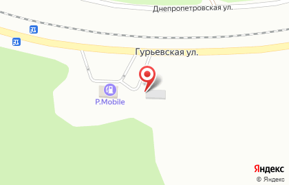Шиномонтажная мастерская на Гурьевской улице на карте