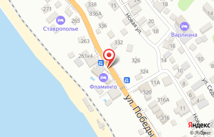 Продуктовый магазин в Сочи на карте
