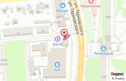 Салон Каре в Первомайском районе на карте