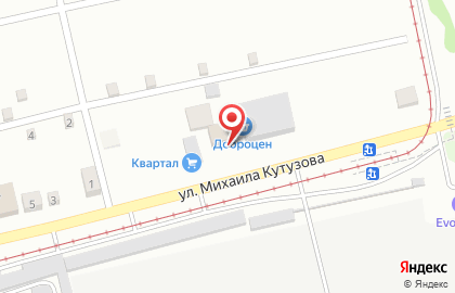 Автосервис Фаворит на улице Михаила Кутузова на карте