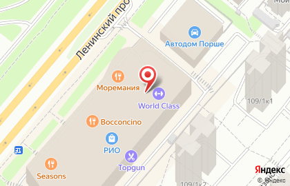 Ресторан быстрого питания Крошка Картошка на Проспекте Вернадского на карте