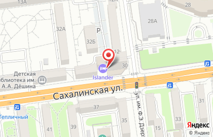 Дизайн-хостел Islander на карте