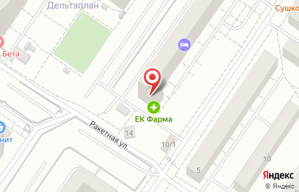 Компания экспресс-доставки Гарантпост в Октябрьском районе на карте