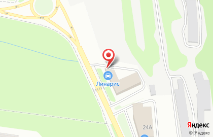 Шинный центр Линарис на метро Горьковская на карте