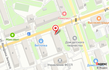 Дизайн-студия штор на улице Маршала Жукова на карте