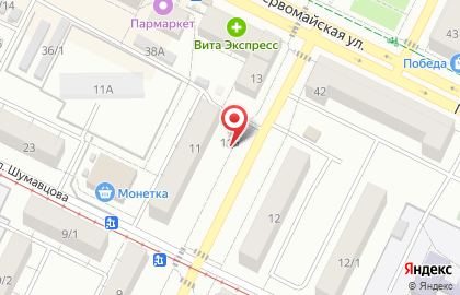 Майя на улице Победы на карте