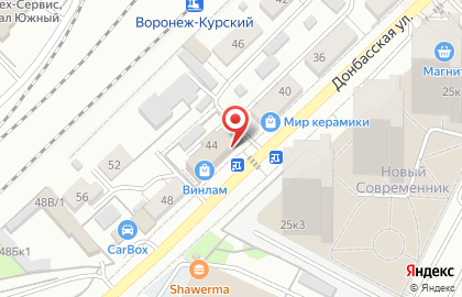 Дом обоев Demmoksi на Донбасской улице на карте