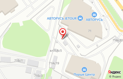 Порше Центр Москва, автосалон на карте