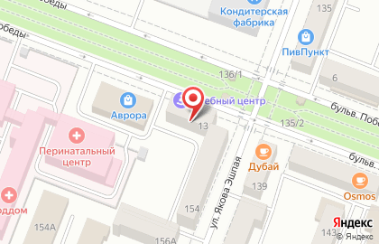 Меховой салон Шакира на бульваре Победы на карте