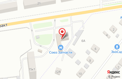 Магазин автозапчастей для грузовых автомобилей, ИП Чудинов С.А. на улице Космонавтов на карте