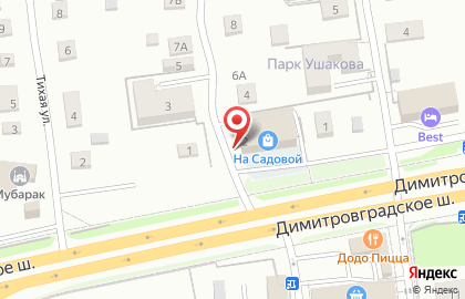 ДОЗОР на Садовой улице на карте