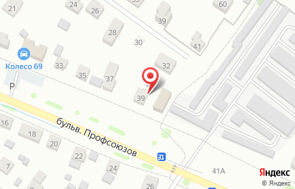 Автосервис в Твери на карте