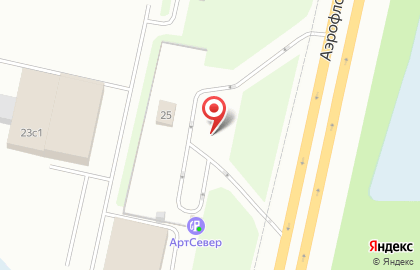 Сибтрансперевозки на Аэрофлотской улице на карте