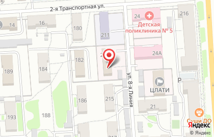 Министерство здравоохранения Омской области Управление лицензирования и контроля за медицинской и фармацевтической деятельностью на карте