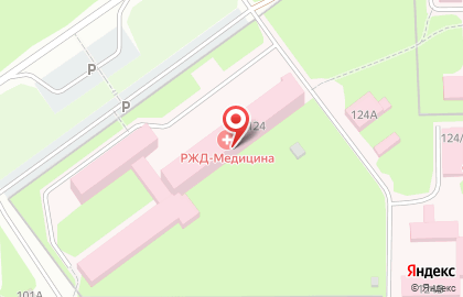 Узловая больница на ст. Белово на улице 3-й микрорайон на карте
