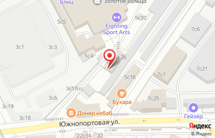 Кофейня Take and Wake на Южнопортовой улице на карте