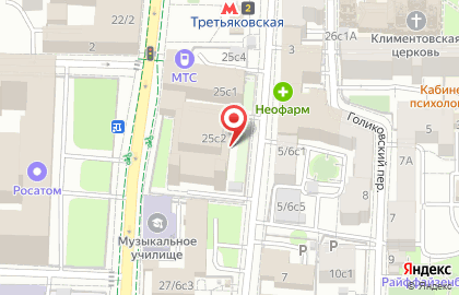 MICRO на Третьяковской на карте