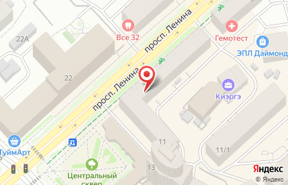 Банкомат Восточный на проспекте Ленина на карте