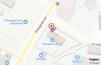 Торговая компания Гранд-Сепар в Чкаловском районе на карте