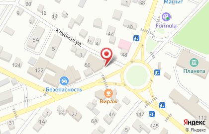 Универсам Пятёрочка на проспекте Победа Революции на карте